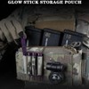 Molle Glow Stick Pouch Organizer Sleeve, Tactical Chem Light Stick
