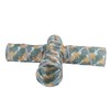 Cat Tunnels Collapsible Printed 4 Way Cat Tube with Storage