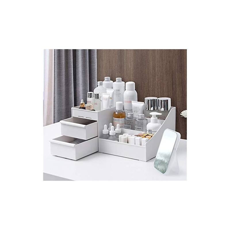 Stylish Cosmetics Storage Box, Cosmetic Box, Small Items, Tabletop Storage,