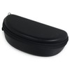 Tacy Case Sunglasses Case Black Hard Zipper EVA LM-7003-2