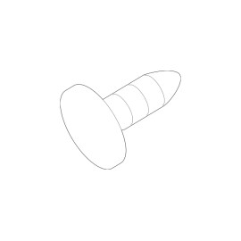 GM Genuine GM License Bracket Screw 9423101