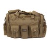 Nexpak Mens Large 22" Inch Tan Duffel Duffle Military Molle