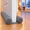 Door Draft Stopper Under Door – Double-Sided 36.6 Inch Cut-to-Fit