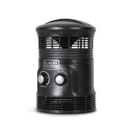 Black+Decker 360˚ Portable Heater Fan Combo 2in1 Personal Mini Space Heater