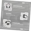IWOWHERO 1pc Portable Noise Reduction Headset Comfortable Over Ear Headphones