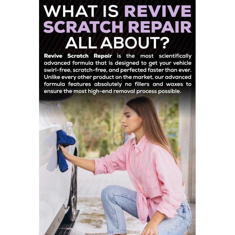 Car Scratch Remover for Vehicles - Scuff Removal and Repair