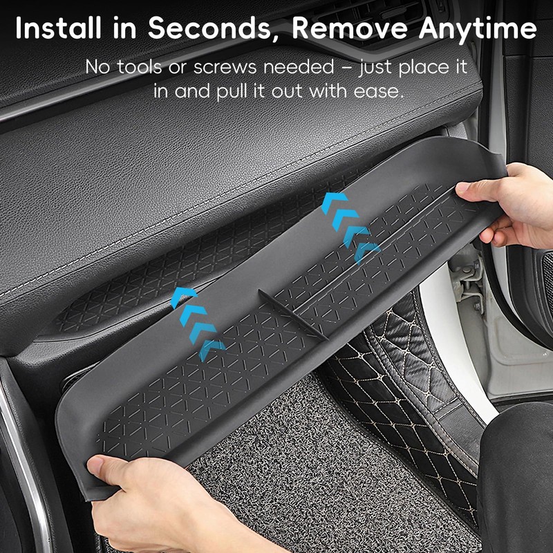 PIFOOG Passenger Storage Organizer Mat Fit for Toyota RAV4 2025