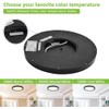 hykolity 12 Inch Selectable CCT LED Round Flat Panel Light,