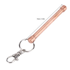 Glomora Elevator Button Pusher,Protect Touch Free Button Push Rod Tool Antibacterial Copper Rod Hand Disinfection Roller with Key Chain for Elevators Atms and Public Surfaces