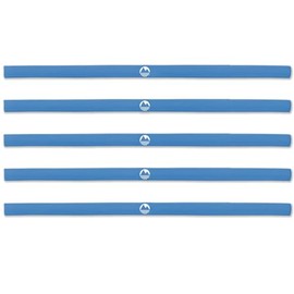Lakeland Active - Skinny Gel Grip Headband (5 Pack) - Blue