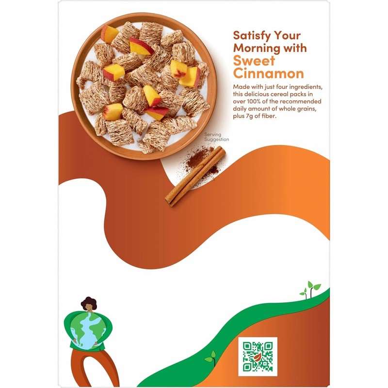 Cold Breakfast Cereal - Organic Cinnamon Harvest Breakfast Cereal byKashi-