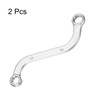 HARFINGTON 2pcs S-Style Box Wrench Metric 12mm x 13mm 12-Point
