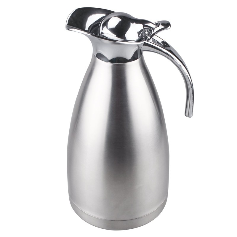 Thermal Carafe Stainless Steel Double Wall Vacuum Insulated 68 Oz