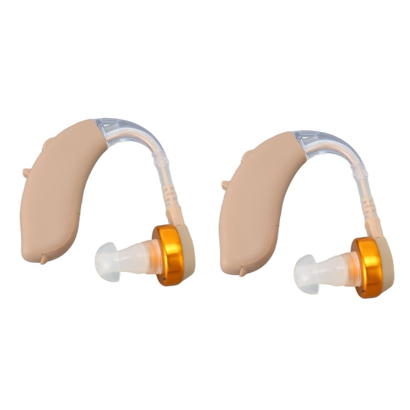 BTE Sound Aid Ergonomic Portable Noise Reduction Silicone Elderly BTE