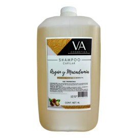 Shampoo Argan Y Macadamia 4 Litros Profesional De Belleza                                                                                             