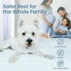 SafeRest Waterproof King Size Mattress Protector - Fitted with Stretchable