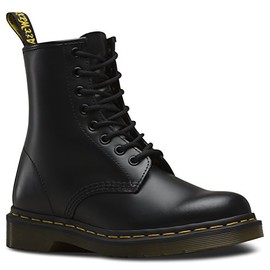 Dr. Martens Unisex 1460 Smooth Leather 8 Eye Boot, Black, 13 Women/12 Men