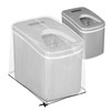 Ice Maker Cover,PVC Ice Machine Dustproof Cover,Waterproof Shield for Countertop