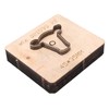 Leather Cutting Mold Bull Head Shape Small Deformation Alloy Steel