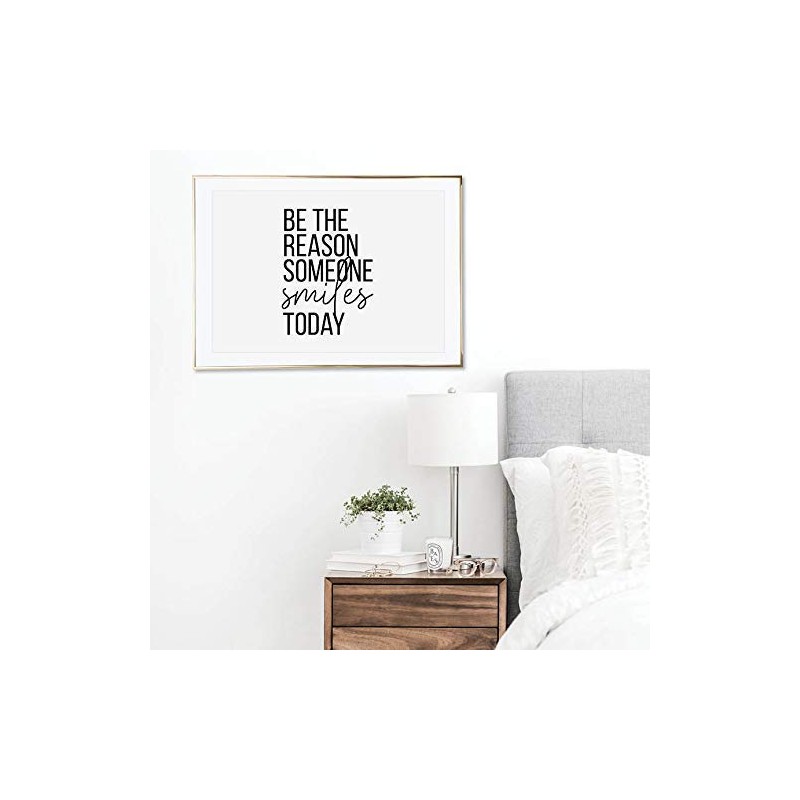 Be the Reason Someone Smiles Today Print, Unframed