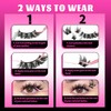 Veleasha Lashes Kit Manga Lashes Soft Eyelashes Wispy Eye Lash
