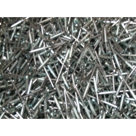 Arden (1,000) SB5-8 Open End Blind Rivet Dome Head, Steel mandrel / Steel Rivet Zinc