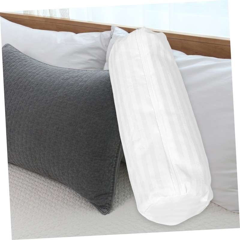 MERRYHAPY Neck Roll Pillow Case Comfortable Pillow Encasement Covers Cylinder