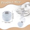 Clear Crystal Ring Gift Box With Foam Insert - 30Pcs