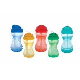 Nuby 1pk Twist N' Sip No Spill Straw Cup - Colors May Vary, One Size (Pack of 1)