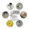 15Pcs Diamond Drill Bit Fast Clean Cutting Hand Hole Opener