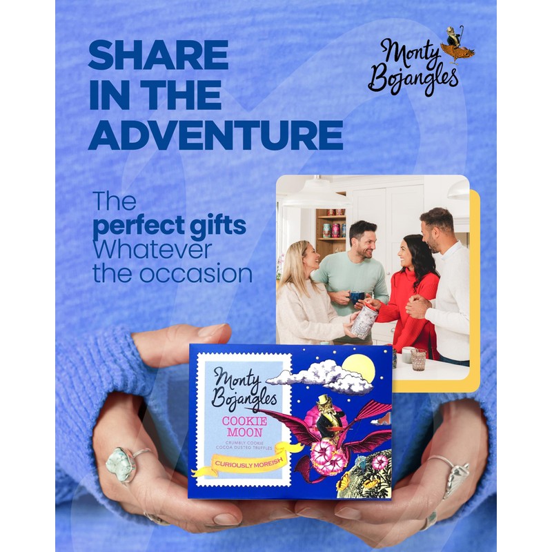 Monty Bojangles Cookie Moon | 2 Gift Boxes - Choose