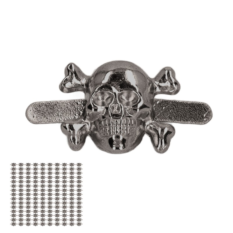 150 Pcs Skull Rivets Fashionable Gothic Style Beautiful Skull Stud