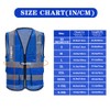 A-SAFETY High Visibility Mesh Safety Reflective Vest with Pockets and