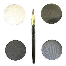 Eulenspiegel 204412 - Wolf Motif Set, 4 Colours, 1 Brush, 1 Set of Instructions (English language not guaranteed), for Approx. 40 Masks, Carnival, Theme Party