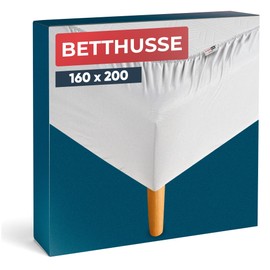 Wrappybag Bed Cover 160 x 200 cm - Modernises and Protects the Bed Frame - White - 6 Sizes Available