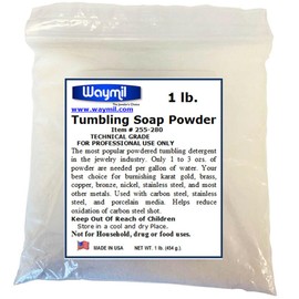 Tumbling SOAP Powder 1 Lb Jewelry TUMBLERS BURNISHING Gold Silver Brass, ETC