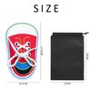 MEMOFYND Wooden Laces Exercise Board with 1 Storage Bag, Laces