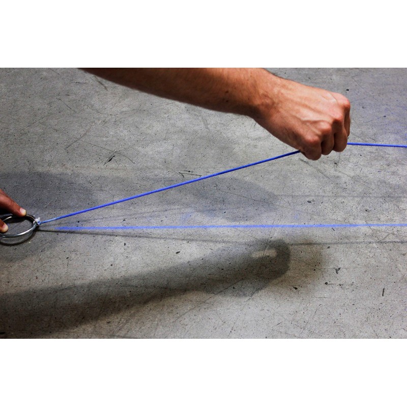 EDMA Line 50 M Chalk Line with Large Handle Red