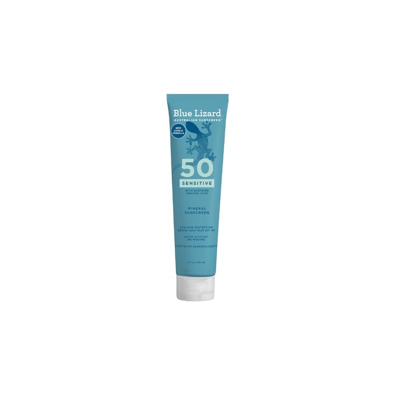 Blue Lizard Protector Solar Mineral Para Piel Sensible - SPF