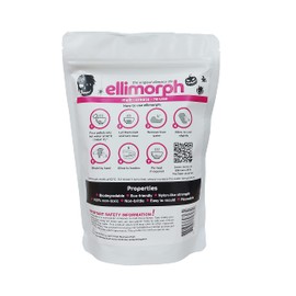 Ellimorph Ellimacs SFX Hand Mouldable Organic Pellets - White, 0.5 kg