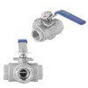 Stainless Steel Ball Valve 3/4 DN20 Stainless Steel Ball Valve