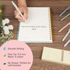 Ddaowanx Gel Pens, 6 Pcs 0.5mm Quick Dry Black Ink