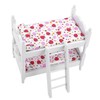 1:12 Doll House Mini Furniture Children Bedroom Model Bunk Bed