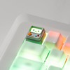 ULTRAEQUIP Artisan Keycaps, Cute Retro Game Consoler-Shpaed Keycaps, Shine Through