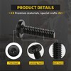 1/4-20 x 3/4"(25 Pack) Flat Head Hex Socket Cap Screws