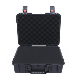 AxiGear 16in Waterproof Hard Shell Case with DIY Customizable Foam Insert (15 x 11 x 4.7in Interior)