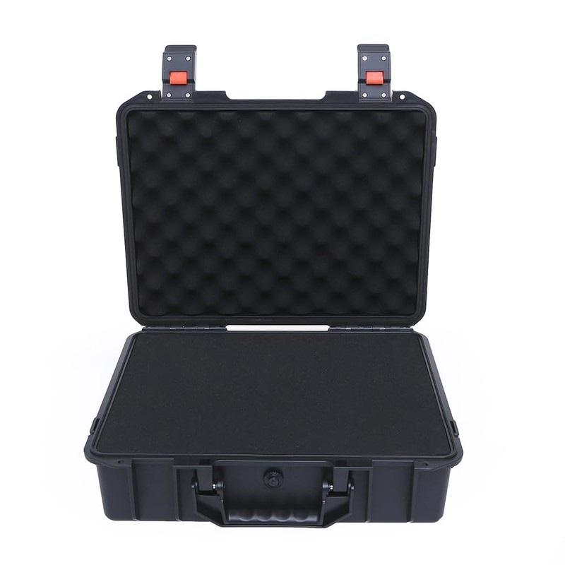 AxiGear 16in Waterproof Hard Shell Case with DIY Customizable Foam