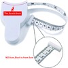 Body Measuring Tape 150cm, Automatic Snap-in Retraction, Dual-Sided Metric/Imperial Scale,