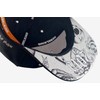 Nebelkind Snapback Cap Men Women Inked Black, OneSize, Basecap Cap,