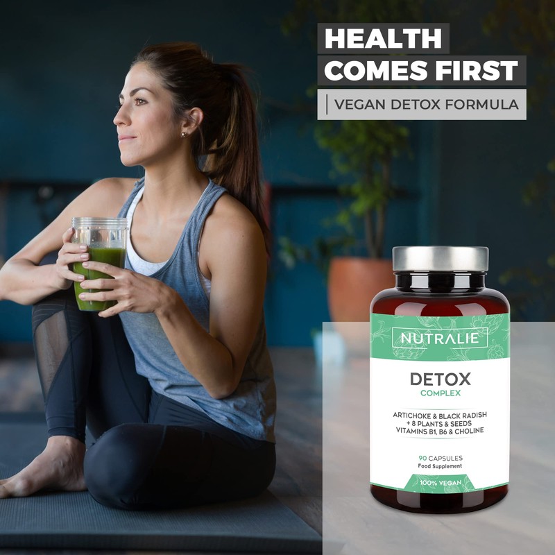 Nutralie Detox Complex, 90 Capsules, 69.7 g